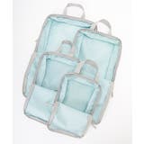 【6点セット】ソリッドカラー スクエア型トラベル メッシュ | レースレディース  | 詳細画像12 