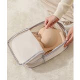 【6点セット】ソリッドカラー スクエア型トラベル メッシュ | レースレディース  | 詳細画像4 