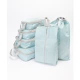 【6点セット】ソリッドカラー スクエア型トラベル メッシュ | レースレディース  | 詳細画像9 