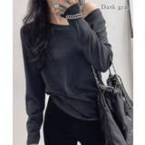 ソリッドカラー ワンショルダー 長袖 | レースレディース  | 詳細画像12 