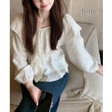 ボリューム ラッフルカラー ペプラム | レースレディース | 詳細画像3