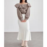 チェック柄 オフショル フリル | レースレディース | 詳細画像7