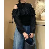 オープンショルダー リブ ハイネック | レースレディース | 詳細画像4