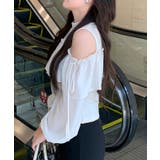 オープンショルダー リブ ハイネック | レースレディース | 詳細画像8