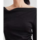 ドレープ ワンショルダー ベルト付き | レースレディース  | 詳細画像14 