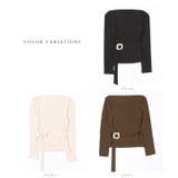 ドレープ ワンショルダー ベルト付き | レースレディース  | 詳細画像2 