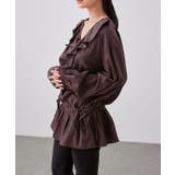 Vネック リボン付き フリル | レースレディース  | 詳細画像14 