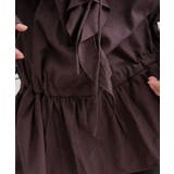 Vネック リボン付き フリル | レースレディース  | 詳細画像20 