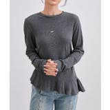 イレギュラーヘム ペプラム風 長袖 | レースレディース  | 詳細画像14 