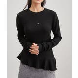 イレギュラーヘム ペプラム風 長袖 | レースレディース  | 詳細画像4 