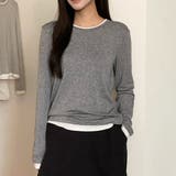 ウール ブレンド 配色 | レースレディース  | 詳細画像1 