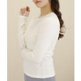 フェイクレイヤード シアー フリル | レースレディース  | 詳細画像17 