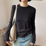 クルーネック 長袖 ベーシック | レースレディース  | 詳細画像1 