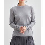 クルーネック 長袖 ベーシック | レースレディース  | 詳細画像15 