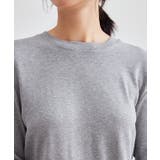 クルーネック 長袖 ベーシック | レースレディース  | 詳細画像19 