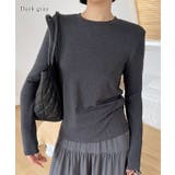 クルーネック 長袖 ベーシック | レースレディース  | 詳細画像5 