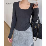 ソリッドカラー ラウンドネック ベーシック | レースレディース  | 詳細画像3 