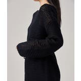 メッシュ編み ウエストリボン 長袖 | レースレディース  | 詳細画像14 