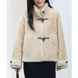 トグル付き スタンドカラー ボア | レースレディース  | 詳細画像13 