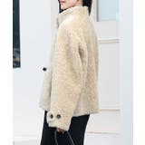 トグル付き スタンドカラー ボア | レースレディース  | 詳細画像15 