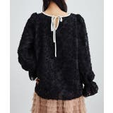 フリンジ ジャガード キャンディ袖 | レースレディース  | 詳細画像5 