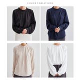 スタンドカラー タック プリーツ | レースレディース | 詳細画像2