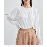 配レース シャーリング ギャザー | レースレディース  | 詳細画像14 