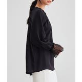 配レース シャーリング ギャザー | レースレディース  | 詳細画像6 