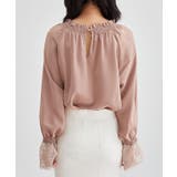 配レース シャーリング ギャザー | レースレディース  | 詳細画像9 