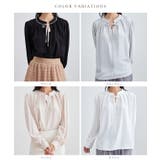 袖ボタン リボン付き 長袖 | レースレディース  | 詳細画像2 