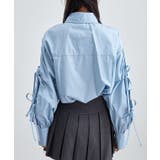 配リボン ソリッドカラー 前開き | レースレディース  | 詳細画像10 