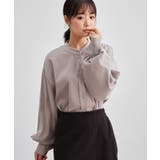 ボリューム袖 ビッグシルエット バンドカラー | レースレディース  | 詳細画像9 