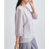 ボタン付き キーネック 7分袖 | レースレディース  | 詳細画像11 