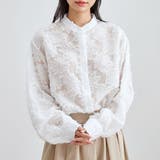 花柄 フリンジ ジャガード | レースレディース | 詳細画像1