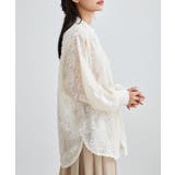 花柄 フリンジ ジャガード | レースレディース | 詳細画像11