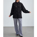 花柄 フリンジ ジャガード | レースレディース | 詳細画像4