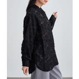 花柄 フリンジ ジャガード | レースレディース | 詳細画像5