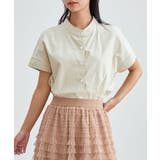 バンドカラー 前開き 半袖 | レースレディース  | 詳細画像12 