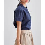 バンドカラー 前開き 半袖 | レースレディース  | 詳細画像9 