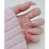 リボン付き クリア フレンチ | レースレディース | 詳細画像3