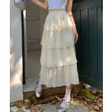 サテン調 4段 フリル | レースレディース | 詳細画像18