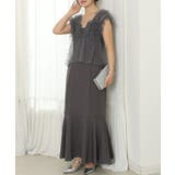 オーガンジー フリル ペプラム | レースレディース | 詳細画像12