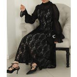 チョーカーネック 花柄 レース | レースレディース  | 詳細画像6 