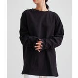 ソリッドカラー クルーネック オーバーサイズ | レースレディース | 詳細画像4