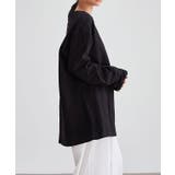 ソリッドカラー クルーネック オーバーサイズ | レースレディース | 詳細画像5