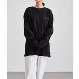 ワンポイント ロゴ クルーネック | レースレディース  | 詳細画像4 