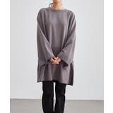 ソリッドカラー ラウンドネック チュニック | レースレディース | 詳細画像4