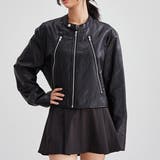 バンドカラー レザー調 コンパクト | レースレディース  | 詳細画像1 