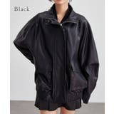 パッチポケット付き レザー調 ジップアップ | レースレディース  | 詳細画像11 