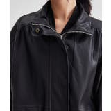 パッチポケット付き レザー調 ジップアップ | レースレディース  | 詳細画像16 